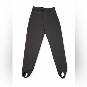 Vintage Eddie Bauer EBTek Schoeller Stirrup Pants Black